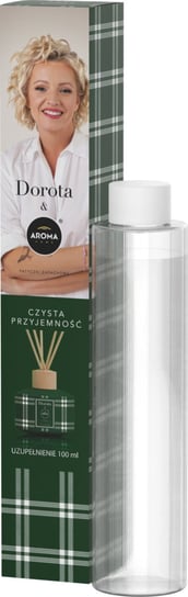 Dorota & Aroma Home, Patyczki zapachowe Sticks Refill 100ml Czysta Przyjemność Aroma Home