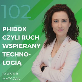 Dorota Matczak – Phibox czyli ruch wspierany technologią - Recepta na ruch - podcast Chomiuk Tomasz