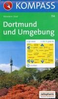 Dortmund und Umgebung 1 : 50 000 Kompass Karten Gmbh