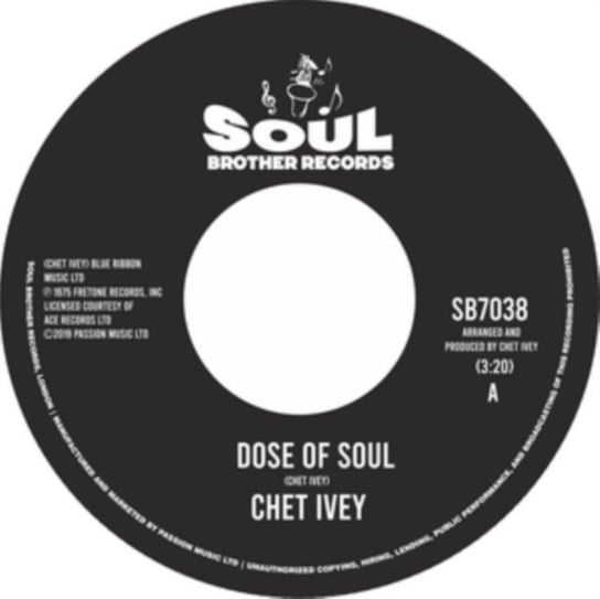 Dose of Soul/Get Down With Geater, płyta winylowa Ivey Chet