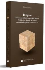 Dośpiew o twórczości wielkich romantyków... Wydawnictwo Uniwersytetu Śląskiego