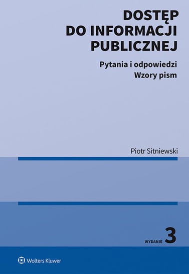 Dostęp do informacji publicznej Sitniewski Piotr