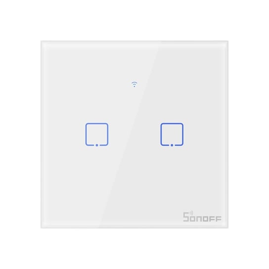 Dotykowy włącznik światła WiFi Sonoff T0 EU TX (2-kanałowy) Sonoff