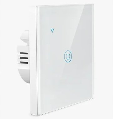 Dotykowy Włącznik Wifi Homekit Pojedynczy Biały Krasław