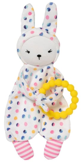 DouDou kocyk przytulanka z gryzakiem Króliczek Baby Blossom Manhattan Toy Inna marka