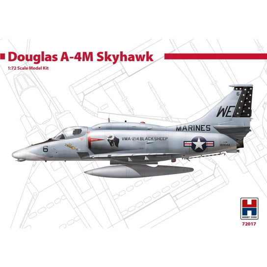 Douglas A-4M Skyhawk - Black Sheep 1:72 Hobby 2000 72017 Hobby 2000