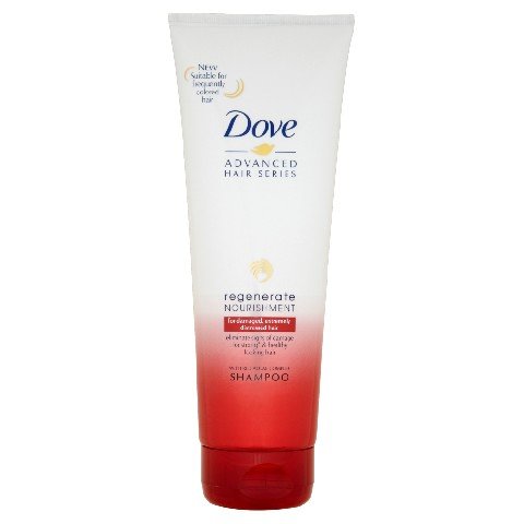 Dove, Advanced Hair Regenerate Nourishment, szampon do włosów zniszczonych, 250 ml Dove
