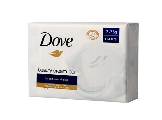 Dove, Beauty Cream Bar, kremowe mydło w kostce, 2x75 g Dove