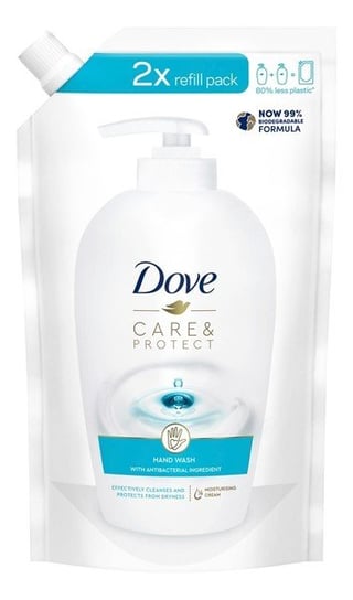 Dove Care & Protect Pielęgnujące Mydło w płynie - zapas 500ml Dove