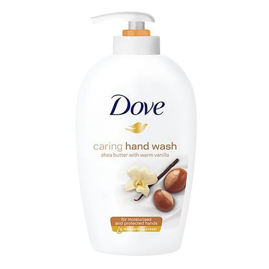 Dove, Caring, pielęgnujące mydło w płynie Shea Butter & Warm Vanilla, 250 ml Dove