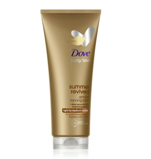 Dove, Dermaspa Summer Revived, Samoopalające Mleczko Do Ciała, Light To Medium, 200 Ml Dove