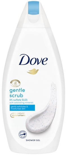 Dove, Gentle Exfoliating, żel pod prysznic, 500 ml Dove