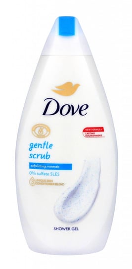 Dove Gentle Scrub Shower Gel, Żel pod prysznic, 450ml Dove