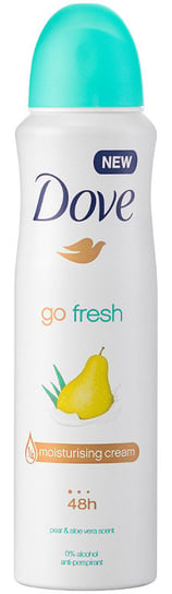 Dove, Go Fresh Pear&Aloe Vera, antyperspirant w aerozolu, 150 ml Dove