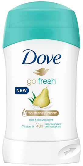 Dove, Go Fresh Pear&Aloe Vera, antyperspirant w sztyfcie, 40 g Dove