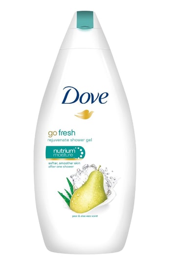 Dove, Go Fresh Pear&Aloe Vera, żel pod prysznic, 500 ml Dove