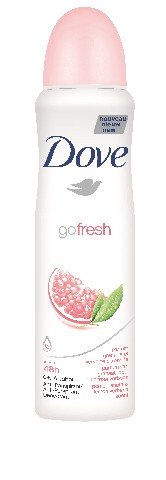 Dove, Go Fresh Pomegranate&Lemon, antyperspirant w aerozolu, 150 ml Dove