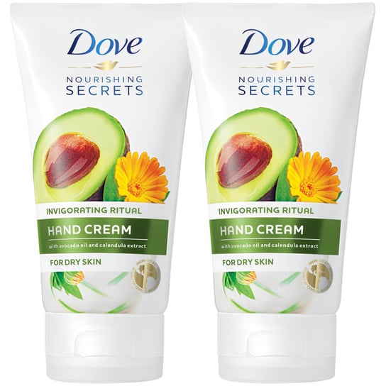 Dove Hand Cream Invigorating Ritual, Krem do Rąk, 2 x 75ml Dove