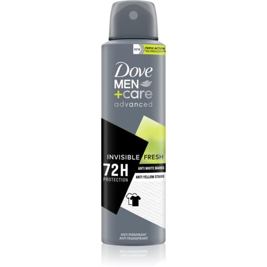 Dove Men+Care Antiperspirant antyperspirant w sprayu 72 godz. Invisible Fresh 150 ml Dove