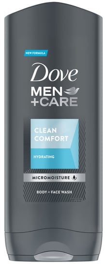 Dove, Men+Care Clean Comfort, żel pod prysznic, 400 ml Dove