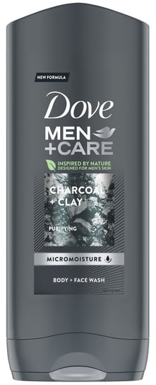 Dove, Men+Care, żel pod prysznic do mycia ciała i twarzy, 400 ml Dove
