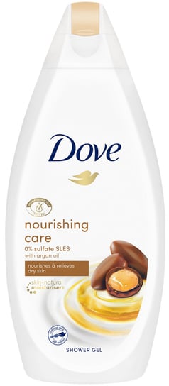 Dove, Nourishing Care & Oil, żel pod prysznic, 500 ml Dove