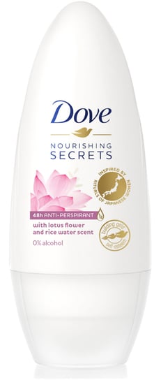 Dove, Nourishing, dezodorant roll-on 48H Glowing Ritual  Secrets, 50 ml Dove