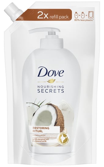 Dove, Nourishing Secrets, mydło w płynie Restoring Ritual, zapas, 500 ml Dove
