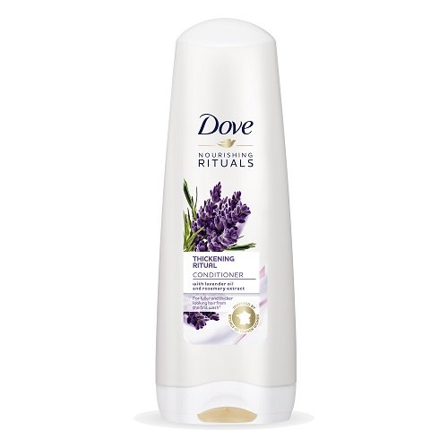 Dove, Nourishing Secrets, odżywka do włosów cienkich i pozbawionych objętości Lavender Oil & Rosemary Extract, 200 ml Dove