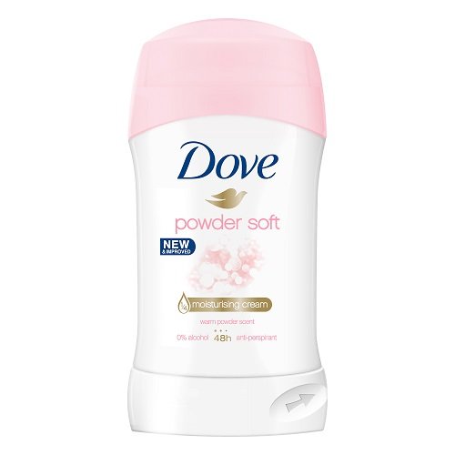 Dove, Powder Soft, antyperspirant w sztyfcie, 40 ml Dove