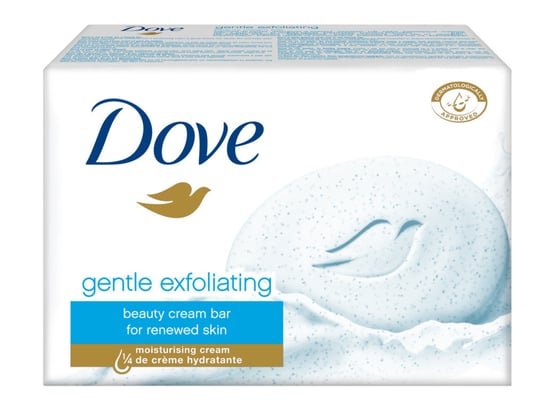 Dove, Soft Peeling Gentle, mydło w kostce, 100 g Dove