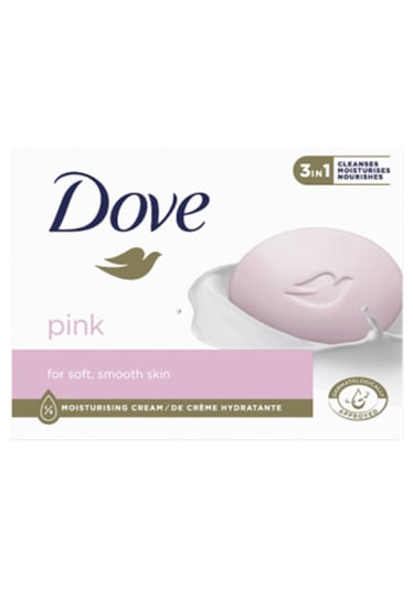 Dove, Unilever, Kremowe Mydło w kostce 3in1 Pink, 90 g Dove