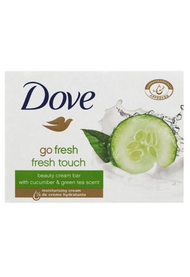 Dove, Unilever, Odświeżające mydło w kostce 3in1 Cucumber & Green Tea, 90 g Dove