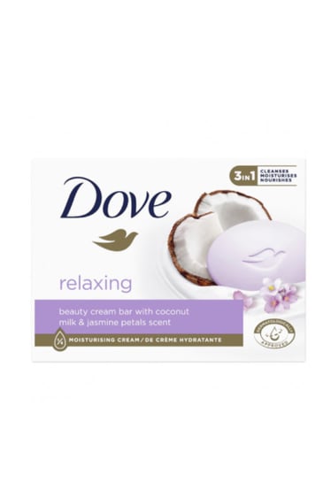 Dove, Unilever, Relaksujące mydło w kostce 3in1 Coconut Milk & Jasmine, 90 g Dove