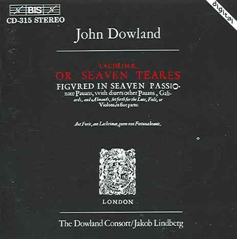 DOWLAND LACHRIMAE OR Dowland Consort