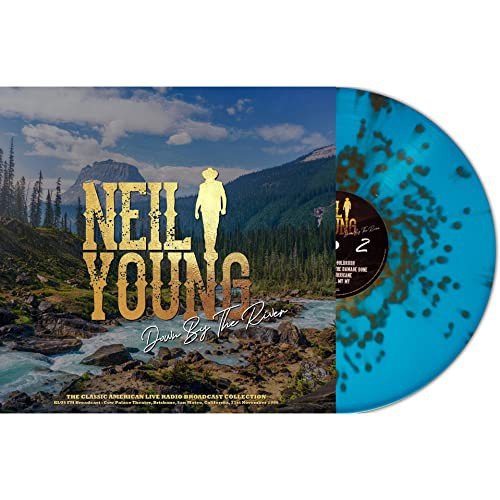 Down By The River - Cow Palace Theater 1986 (Turquoise/Gold Splatter) Young Neil