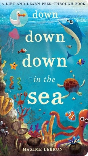 Down Down Down in the Sea. A lift-and-learn peek-through book Litton Jonathan