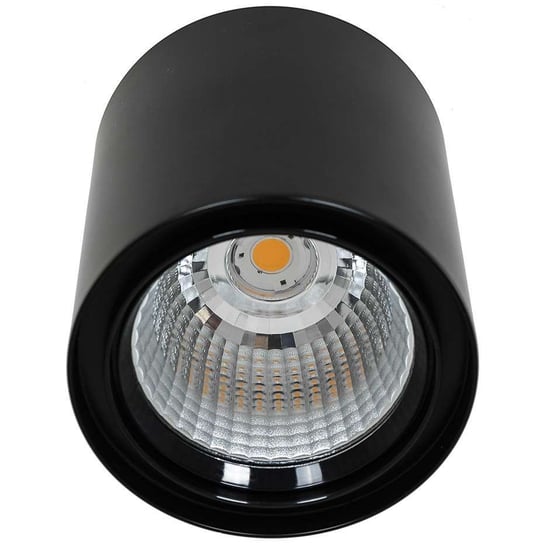 Downlight LAMPA sufitowa LUNA WG-706R/BK-WW/70 Italux metalowa OPRAWA spot LED 40W 3000K tuba czarna ITALUX