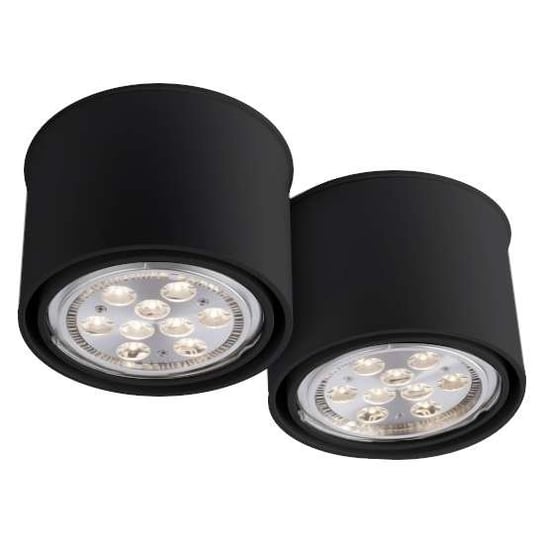 Downlight LAMPA sufitowa MIKI 1118 Shilo natynkowa OPRAWA plafon do łazienki czarny Shilo