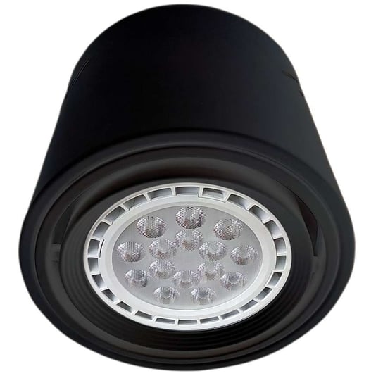 Downlight LAMPA sufitowa TUBO MAXI ML227 Milagro metalowa OPRAWA spot tuba z regulacją czarna Milagro