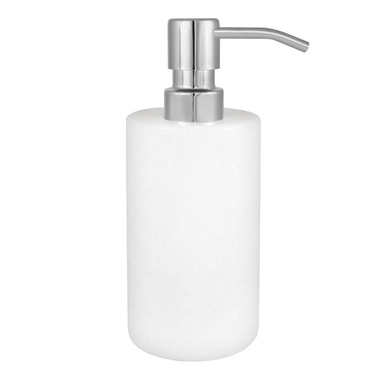 Dozownik do mydła Q-BATH Premium Decor 1529 biały marmur AWD Interior