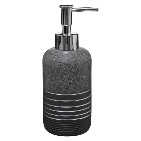 Dozownik do mydła w płynie 5FIVE SIMPLE SMART Silv, czarny, 20x6,5 cm 5five Simple Smart