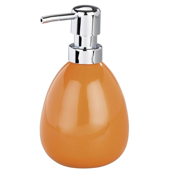 Dozownik do mydła WENKO Polaris Orange, pomarańczowy, 370 ml Wenko