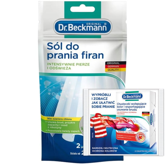 Dr Beckmann Sól Do Prania Firan 80G + Dr Beckmann