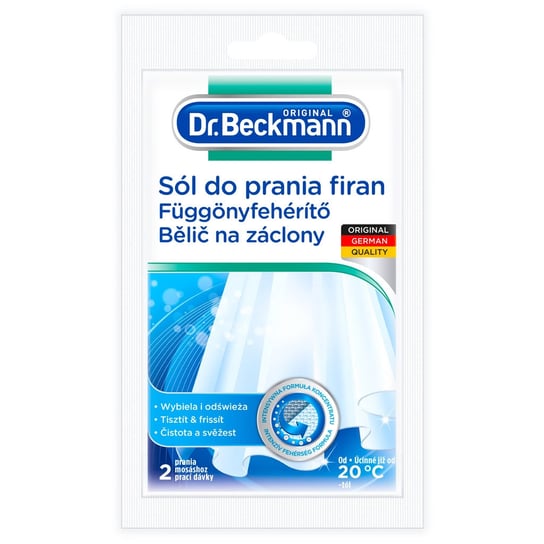 Dr. Beckmann Sól Do Prania Wybielania Firan Frosch