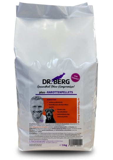 DR.BERG plus Karotten - suszona marchew dla psa (5 kg) Inna marka