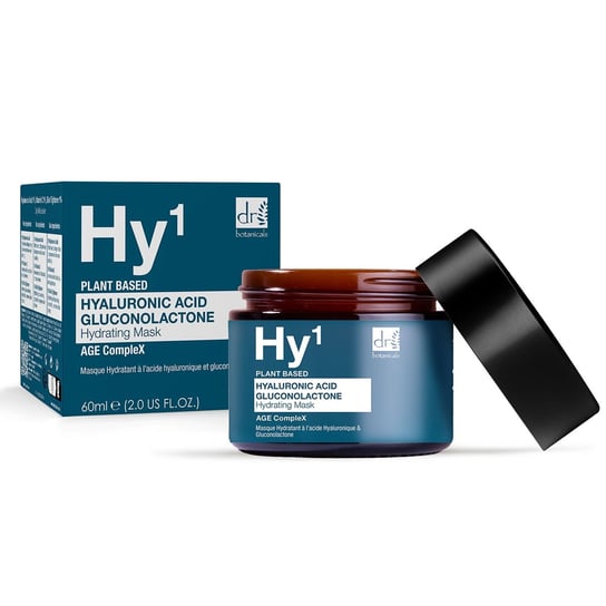Dr Botanicals, Maseczka kwasem hialuronowym i glukonolaktonem, 60ml Dr Botanicals