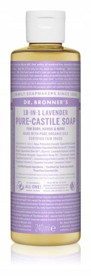 Dr. Bronner's Lavender uniwersalne mydło w płynie 240ml Dr. Bronner's