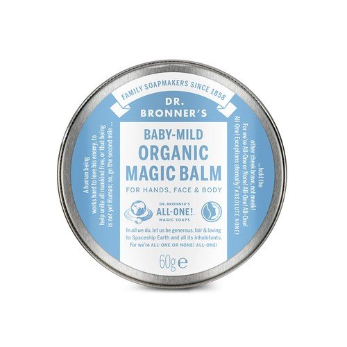 Dr Bronner's, Organiczny Balsam Do Ciała Magic Balm Baby Mild, 60g Dr. Bronner's