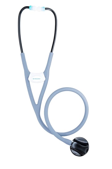 Dr. Famulus DR 680 D-jasnoszary Stetoskop następnej generacji, Strojenie Fine Tune, Internistyczny, Kardiologiczny Dr Famulus